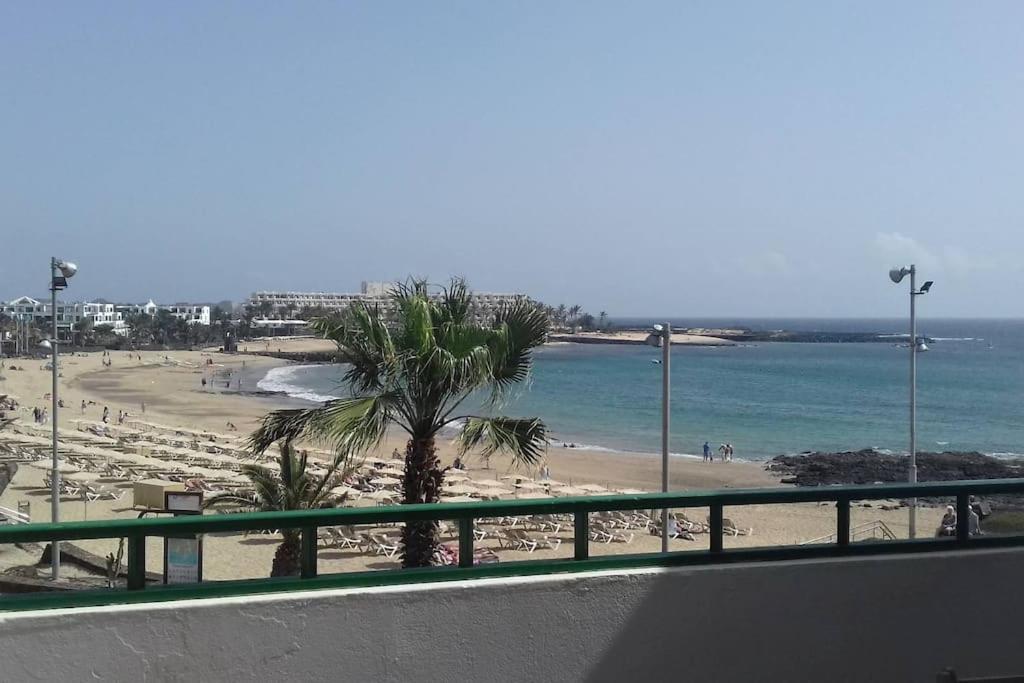 Ap 1ª Linea Playa Las Cucharas กอสตา เตกีสเซ ภายนอก รูปภาพ